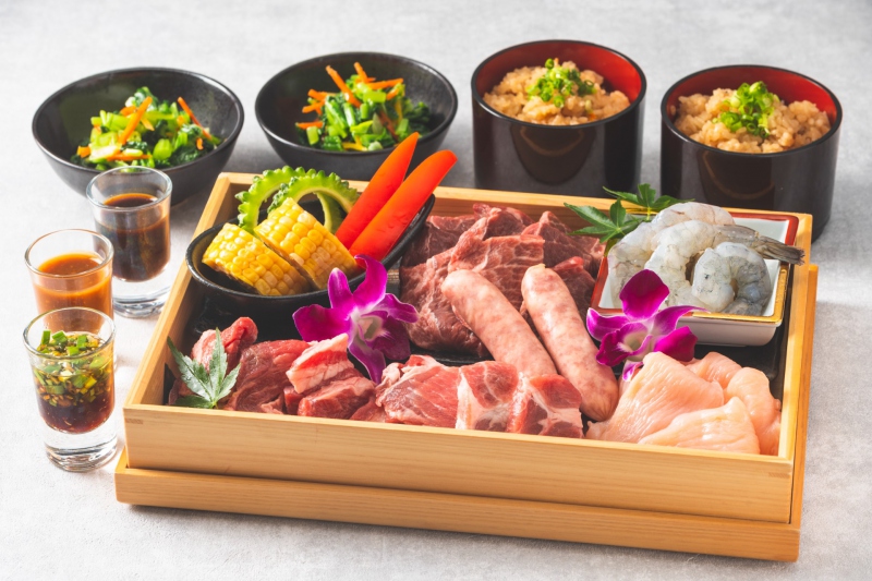 ガーデンBBQセットメニュー【美ら島】 お一人様　4,500円