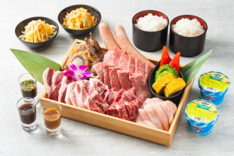 【テラス】うちなーガーデンBBQメニュー「美ら空-CYURA SORA」お一人様　7,500円