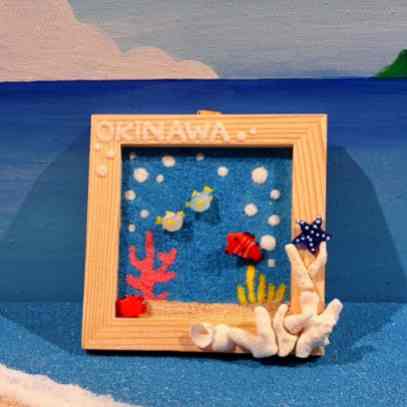 砂絵ボード作り