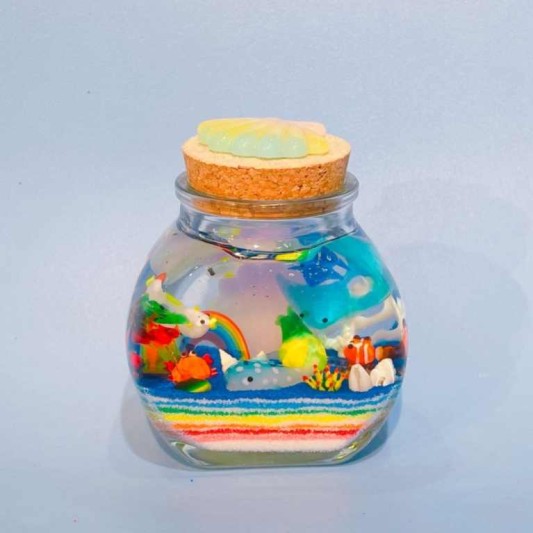 ジェルキャンドル作り