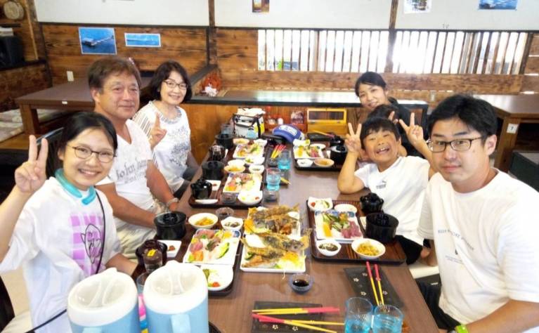 本部釣りイカダ