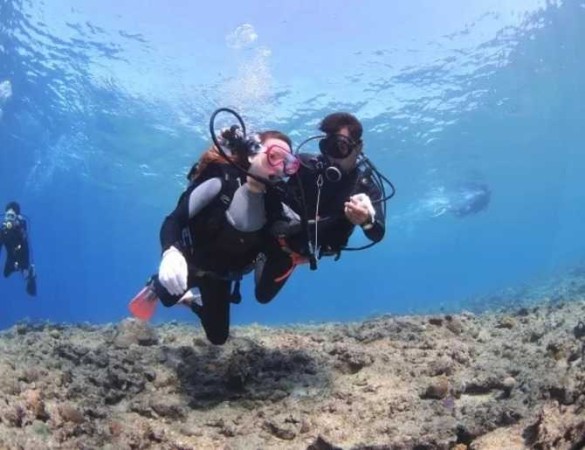 ＜古宇利島周辺＞ 体験ダイビング