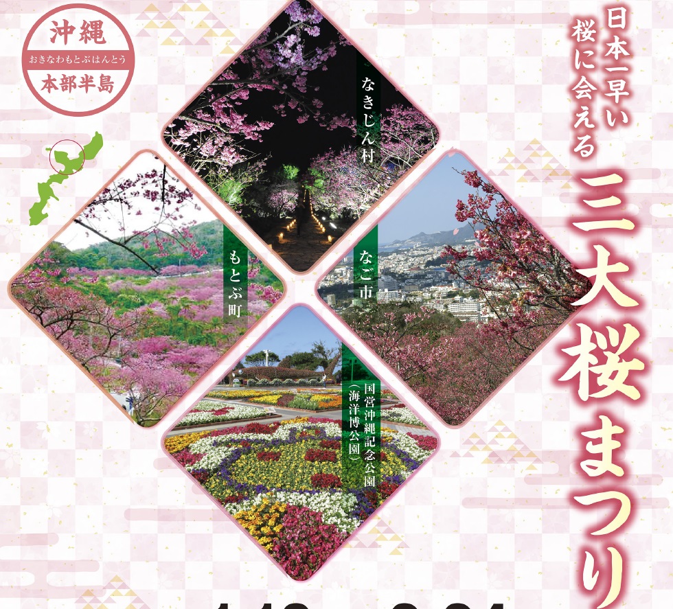 1 18 4 5 日本一早い桜まつり 美ら海花まつり 沖縄 ホテルオリオンモトブリゾート スパ
